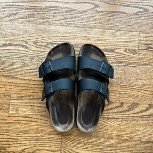 Black Birkenstocks